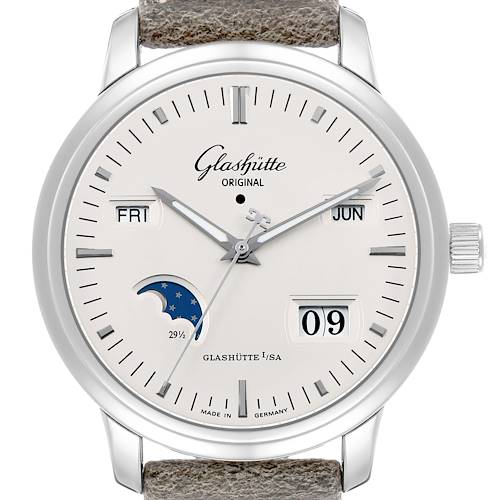 Photo of Glashutte Original Senator Perpetual Calendar Watch 100-02-13-02-04 Box Papers