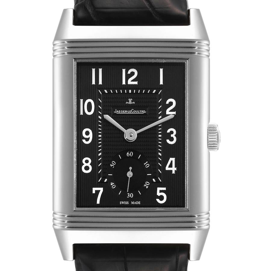 Jaeger LeCoultre Reverso Grande Steel Mens Watch 273.8.04 Q3738470 SwissWatchExpo