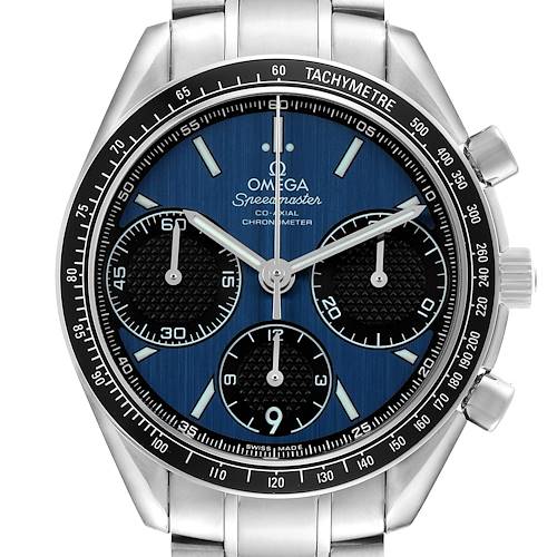 Photo of Omega Speedmaster Racing Blue Dial Steel Mens Watch 326.30.40.50.03.001