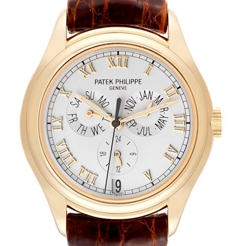 Photo of Patek Philippe Complicated Annual Calendar Yellow Gold Watch 5035 Box Papers
