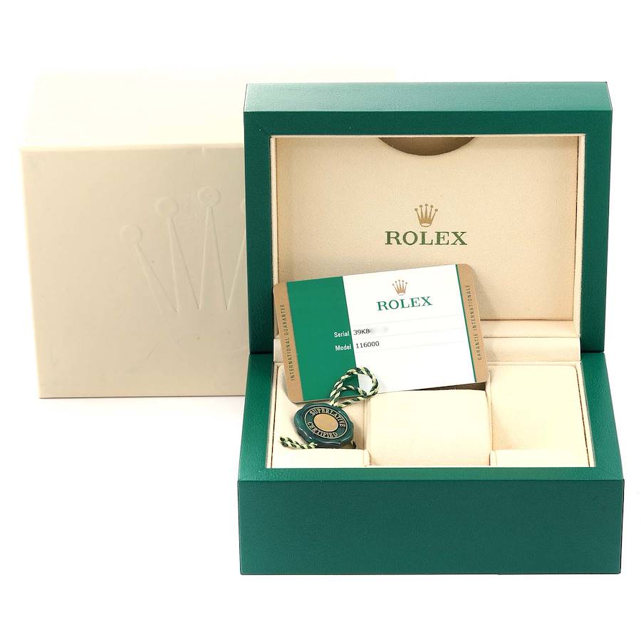 Rolex box best sale and papers value