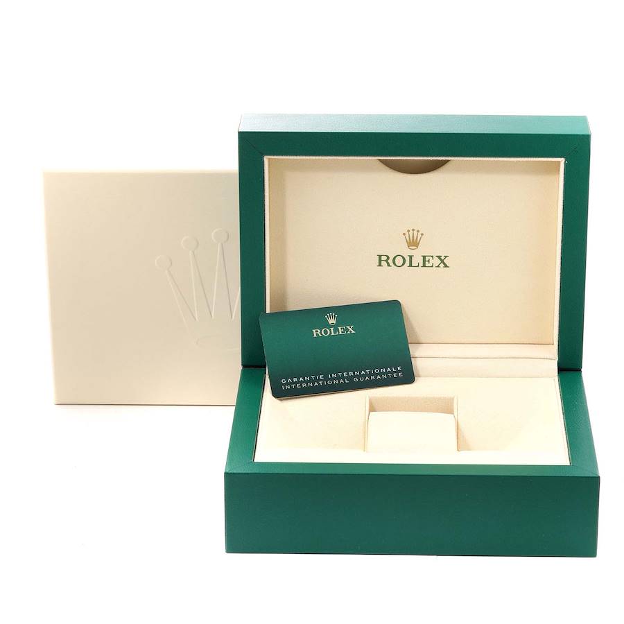 Rolex Sky Dweller Steel White Gold Mens Watch 326934 Box Card