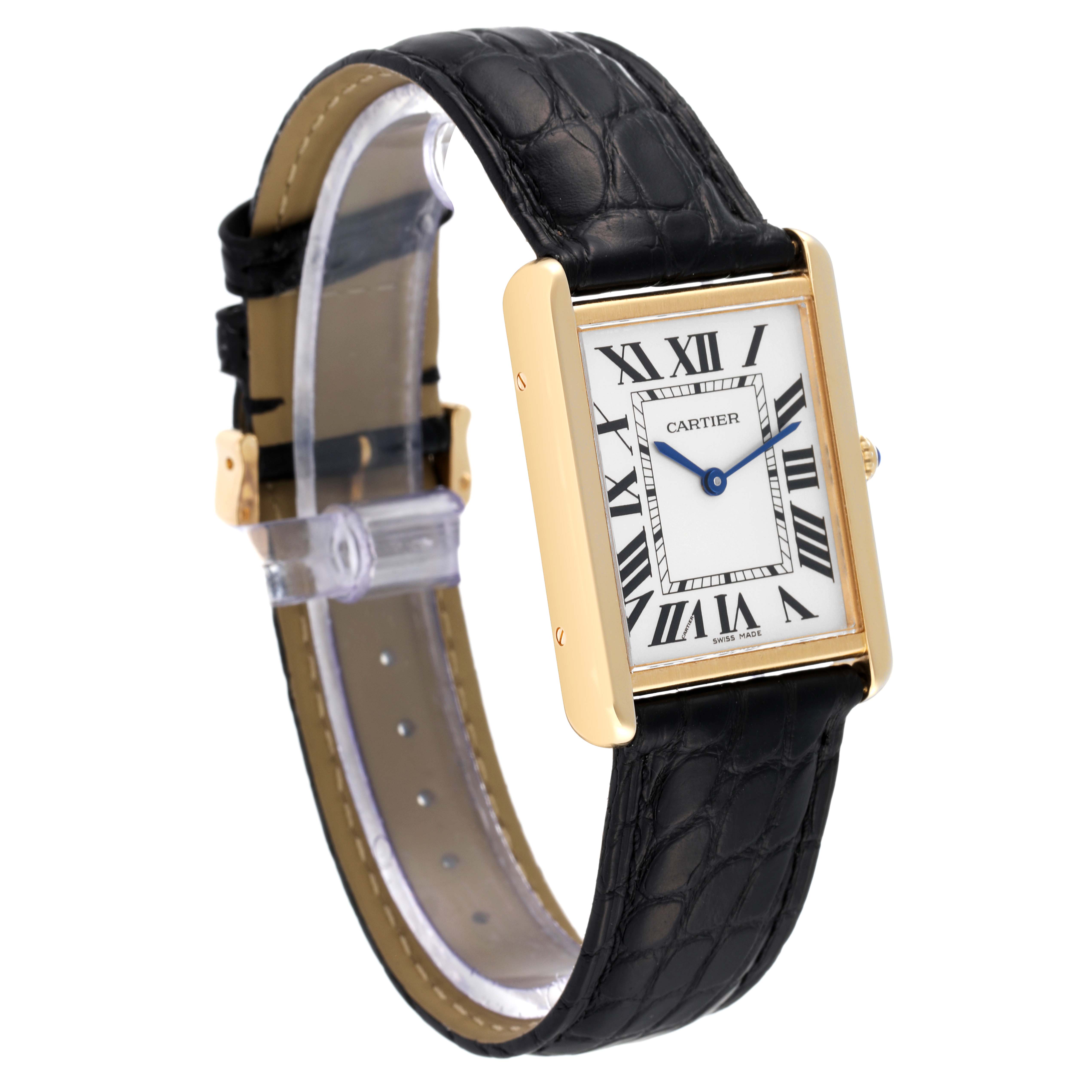 Cartier Tank Solo Yellow Gold W5200004 | Stock 52845 | SwissWatchExpo