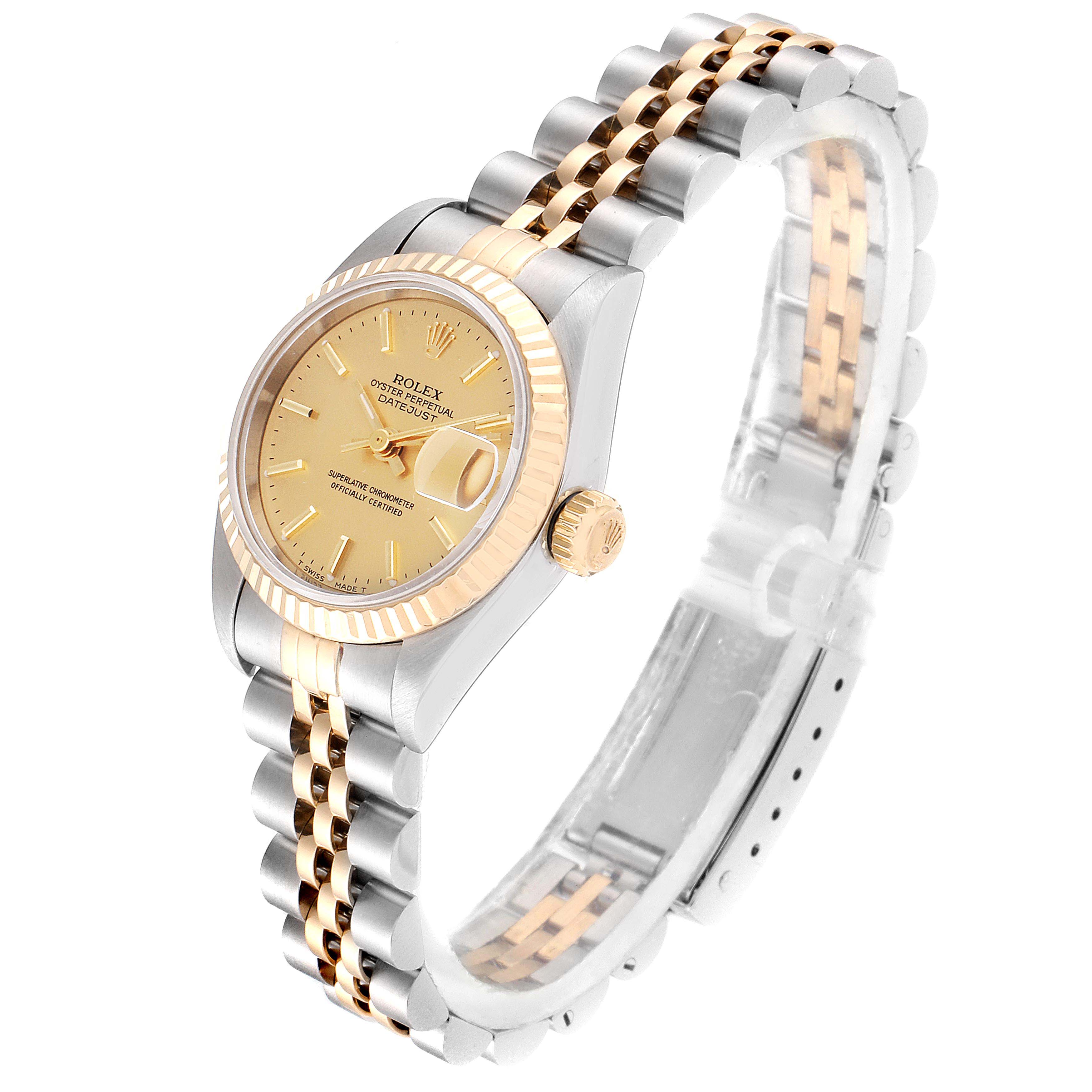 datejust steel and gold