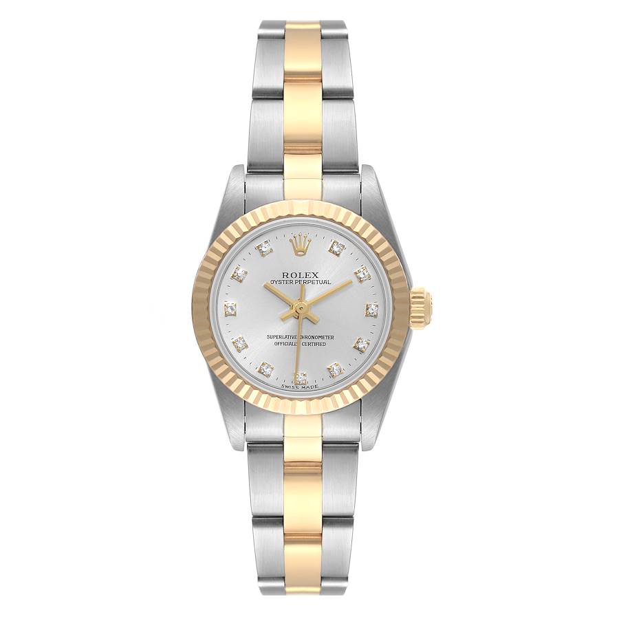 ROLEX OYSTER PERPETUAL LADY 76193 3コマ Buy Used Rolex Oyster Perpetual 76193 | Bob's Watches - Sku