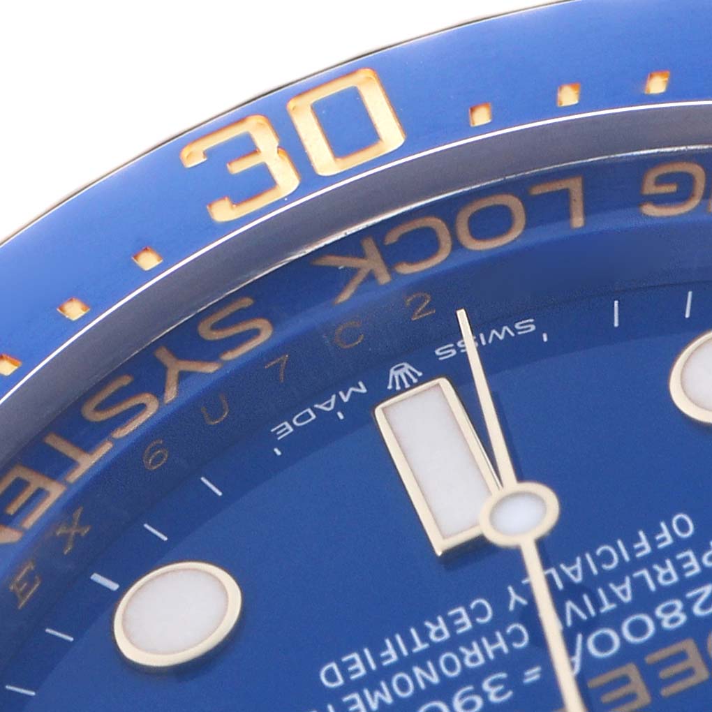 オーシャン・ブルー　　See Rolex Sea-Dweller Yellow Gold 136668LB | Stock 71800