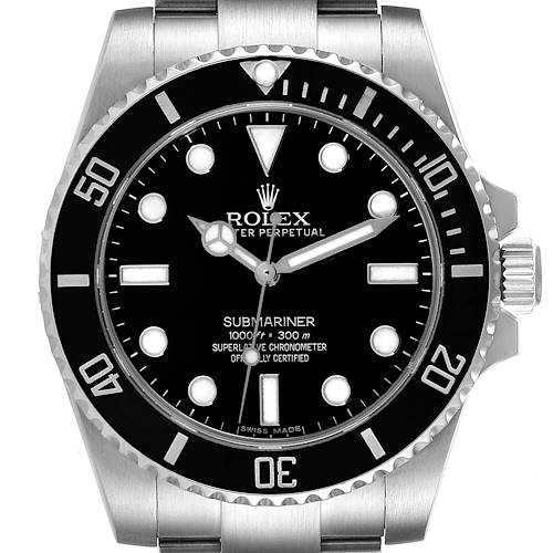 Photo of NOT FOR SALE Rolex Submariner 40mm Black Dial Ceramic Bezel Steel Mens Watch 114060 Box Card PARTIAL PAYMENT