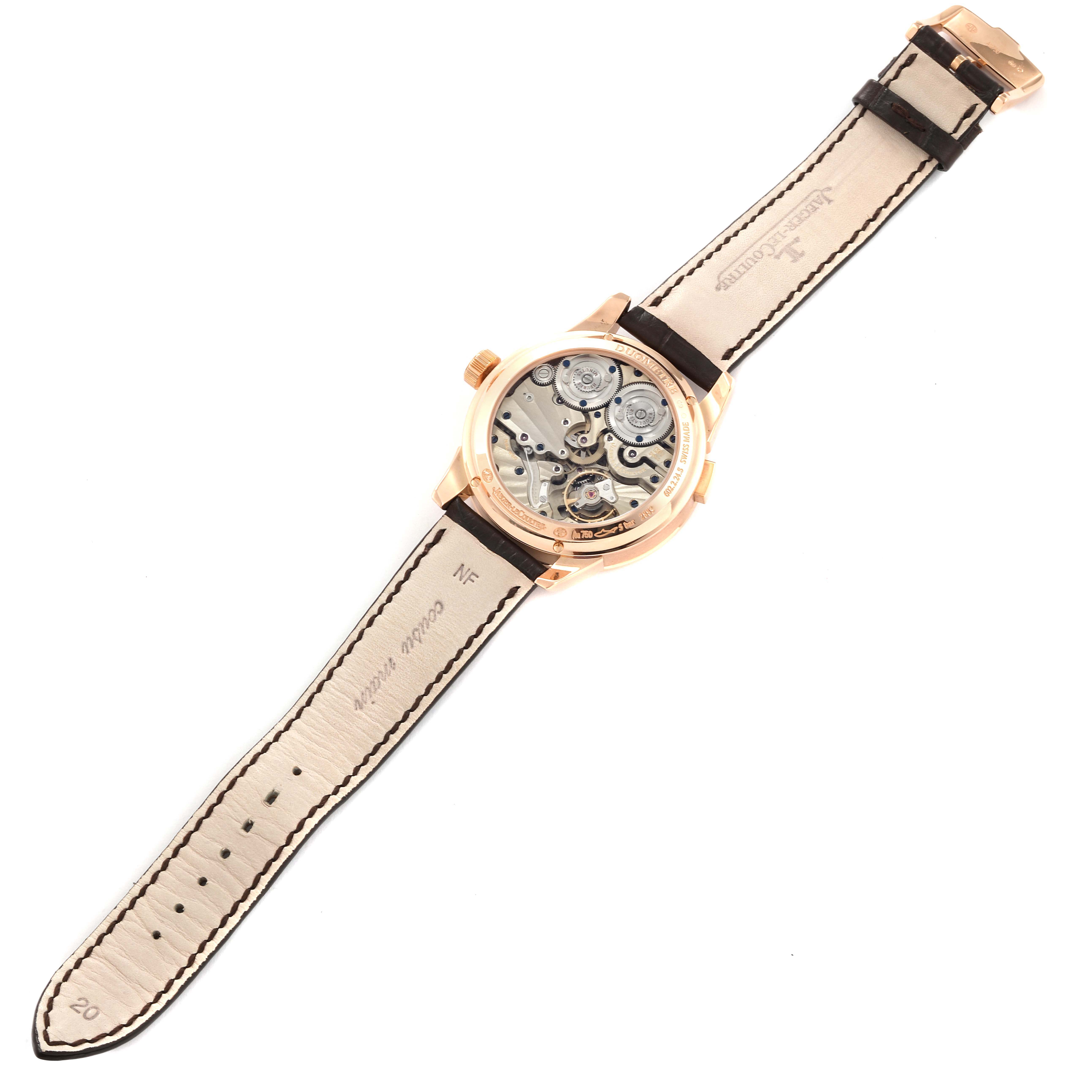 Jaeger LeCoultre Duometre Rose Gold Q6042521 | Stock 61679