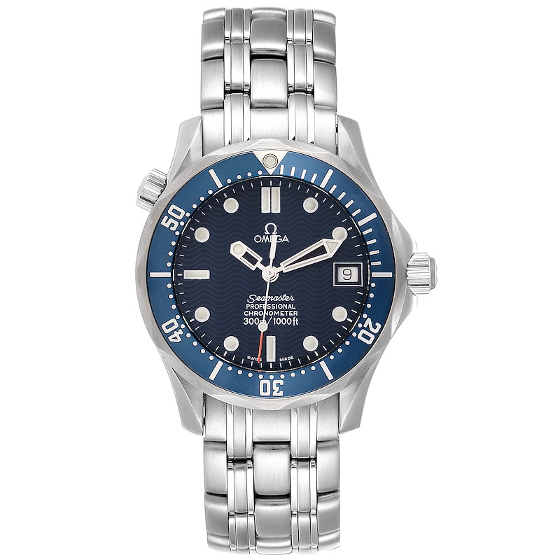 Omega Seamaster Midsize 36mm Blue Dial Steel Mens Watch 2551.80.00 ...