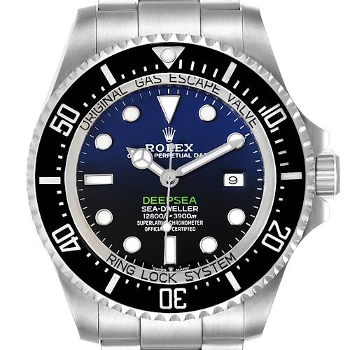 Photo of Rolex Seadweller Deepsea 44 Cameron D-Blue Dial Mens Watch 126660 Box Card