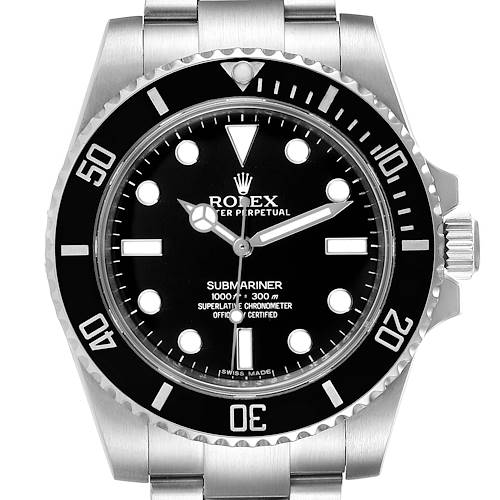 Photo of NOT FOR SALE Rolex Submariner 40mm Black Dial Ceramic Bezel Steel Watch 114060 Box Card PARTIAL PAYMENT