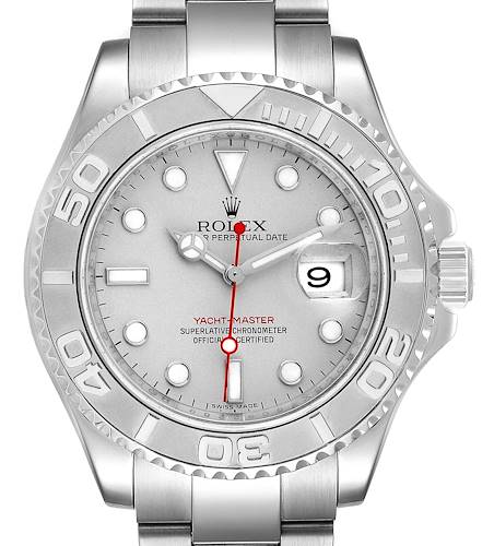 Photo of NOT FOR SALE Rolex Yachtmaster 40 Steel Platinum Dial Bezel Mens Watch 16622 PARTIAL PAYMENT