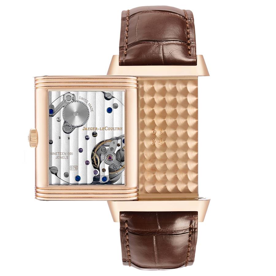 Buy Jaeger LeCoultre Reverso Watch Rose Gold Q3732420 | SwissWatchExpo