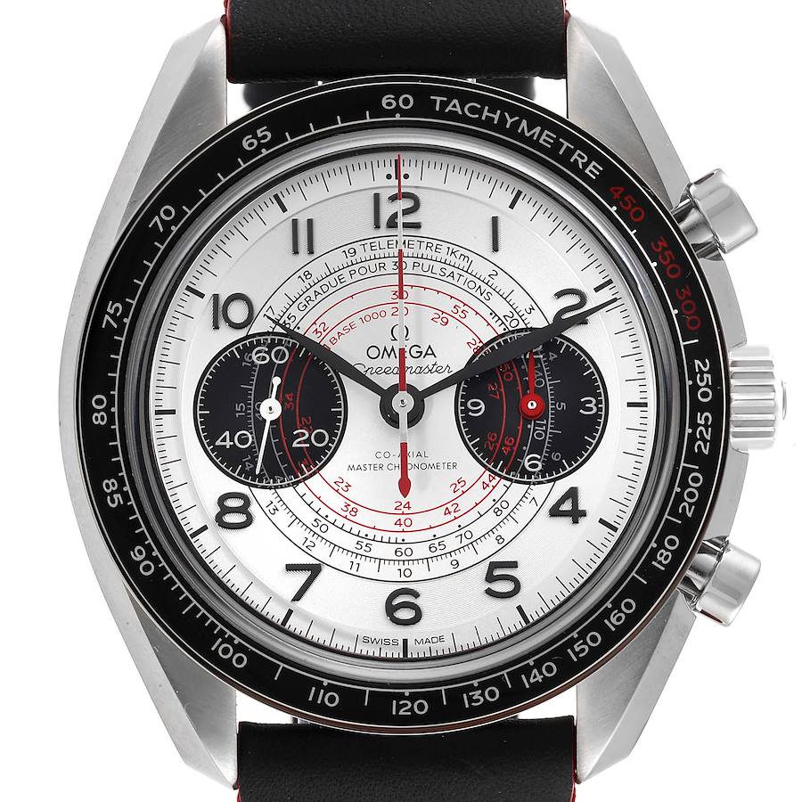 Omega Chronoscope Steel Silver Dial Mens Watch 329.32.43.51.02.001 Unworn SwissWatchExpo