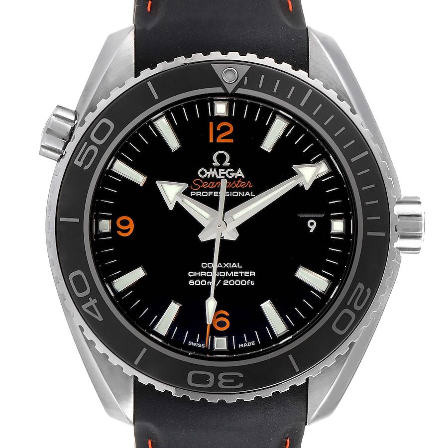 Omega Seamaster Planet Ocean 600M Steel Mens Watch 232.32.46.21.01.003 SwissWatchExpo