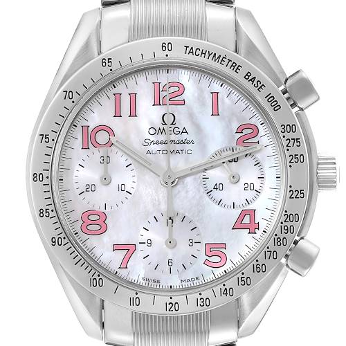Photo of Omega Speedmaster Mother of Pearl Dial Steel Mens Watch 3534.74.00