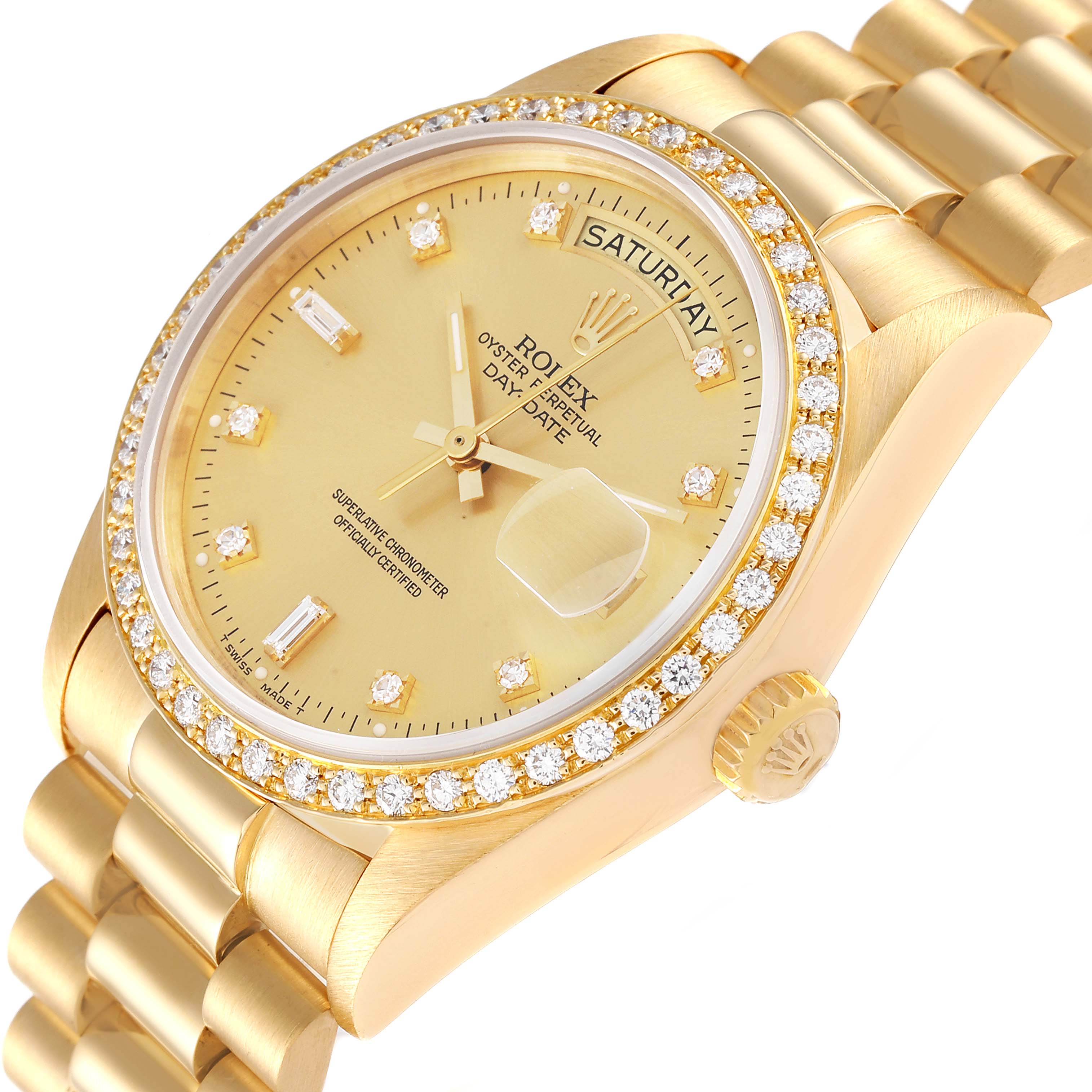 Rolex President Yellow Gold 18048 | Stock 52522 | SwissWatchExpo