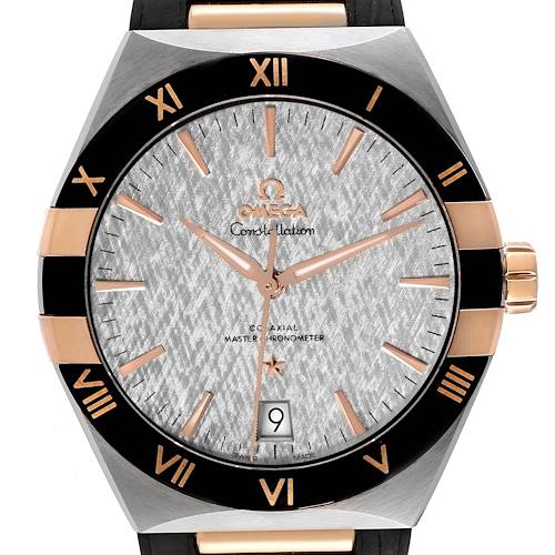 Photo of Omega Constellation 41mm Steel Rose Gold Mens Watch 131.23.41.21.06.001 Box Card
