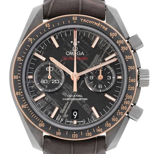 Photo of Omega Speedmaster Grey Side of the Moon Watch 311.63.44.51.99.001 Box Card