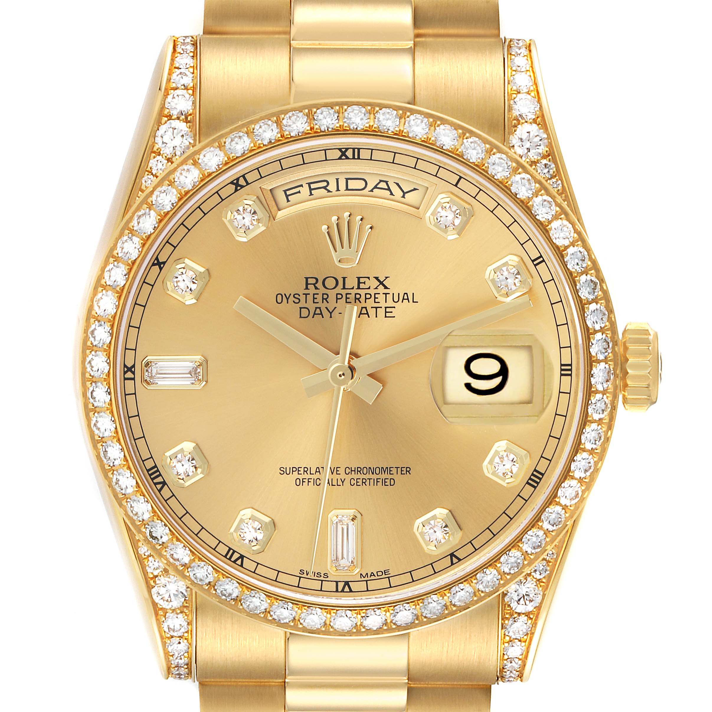 Rolex President Yellow Gold 118388 | Stock 71159 | SwissWatchExpo