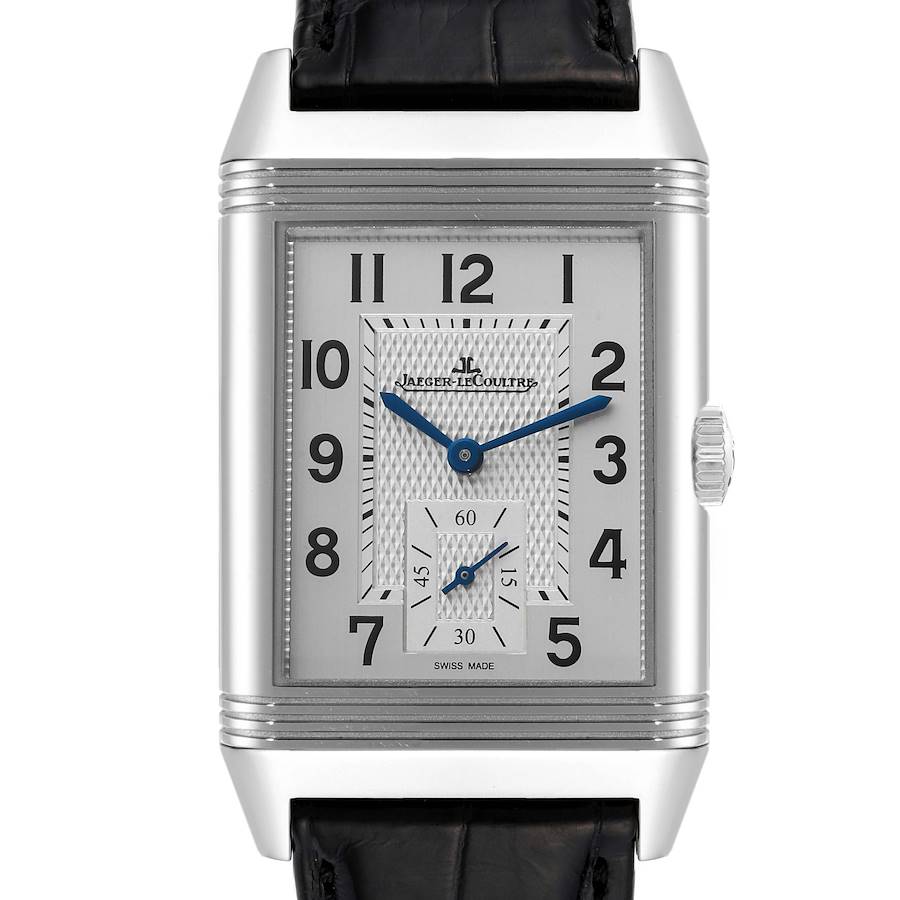 Jaeger LeCoultre Reverso Duo Day Night Watch 215.8.D4 Q3848420  Box Card SwissWatchExpo