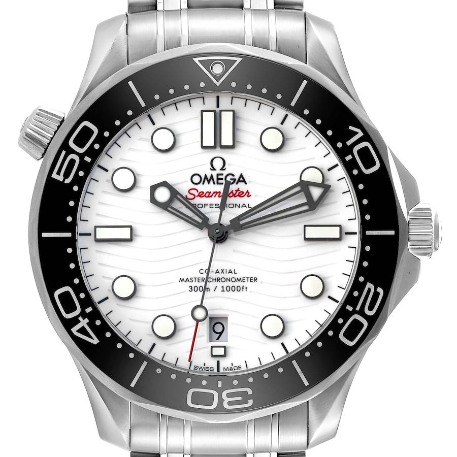 Omega Seamaster Diver 300M Steel Mens Watch 210.30.42.20.04.001 Box Card SwissWatchExpo