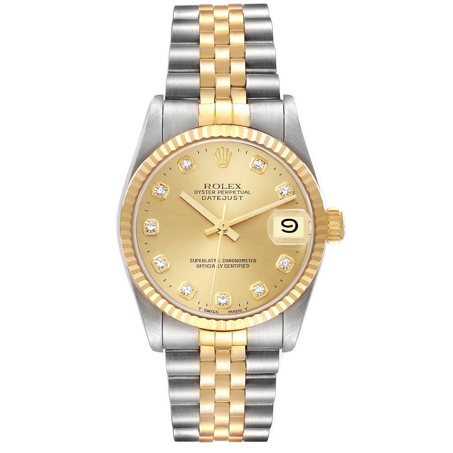 Rolex datejust lady discount 31 yellow gold price