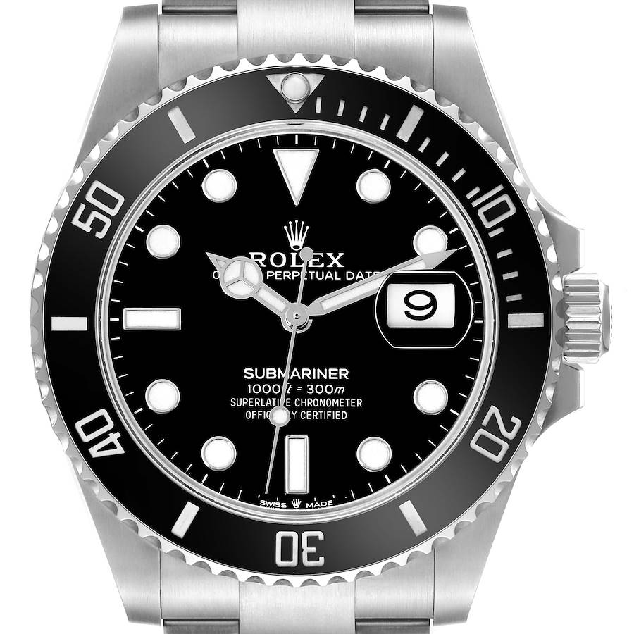 Rolex Submariner Black Dial Ceramic Bezel Steel Mens Watch 126610 SwissWatchExpo