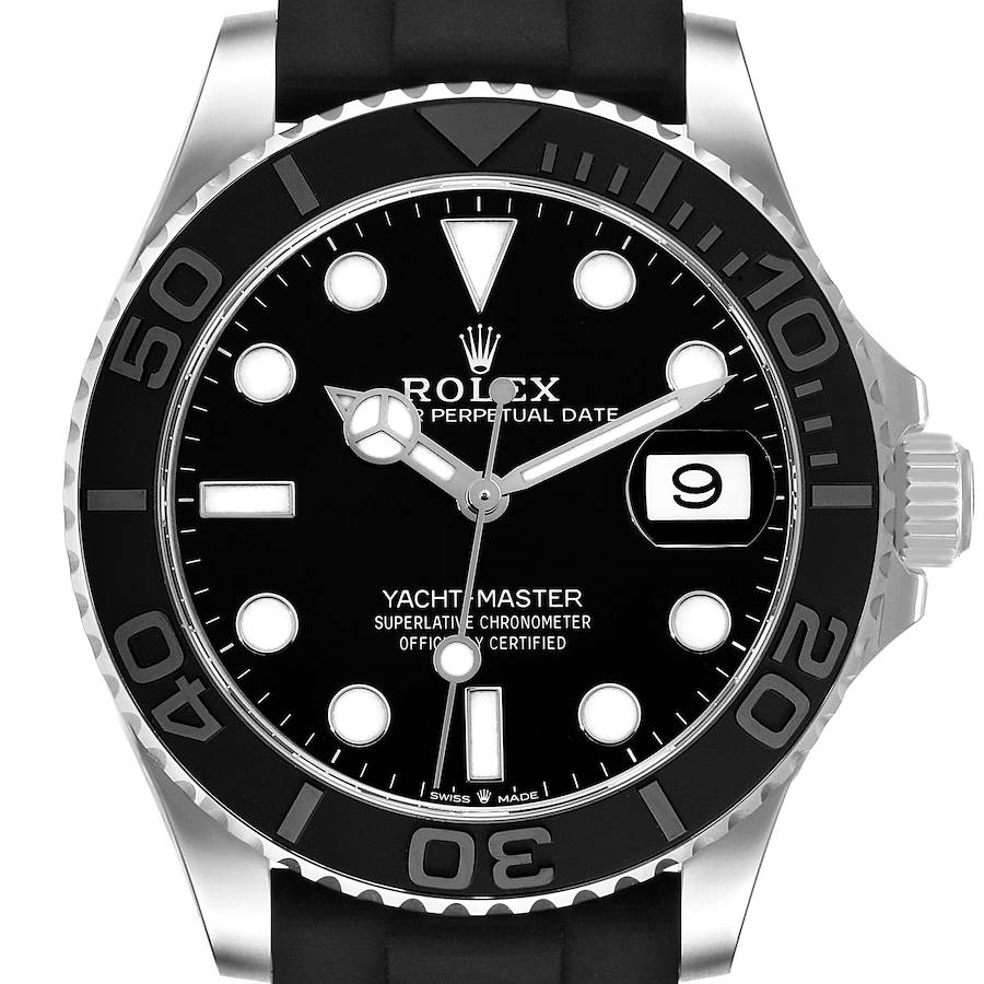 Rolex Yacht-Master 42 Oysterflex Black Dial 226659