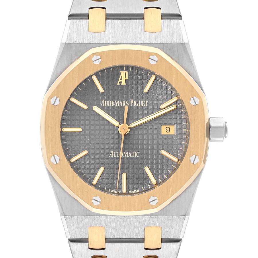 Audemars Piguet Royal Oak Steel Yellow Gold Mens Watch 15000SA SwissWatchExpo