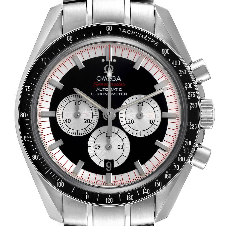 Omega Speedmaster Schumacher Legend Limited Steel Mens Watch 3507.51.00 SwissWatchExpo
