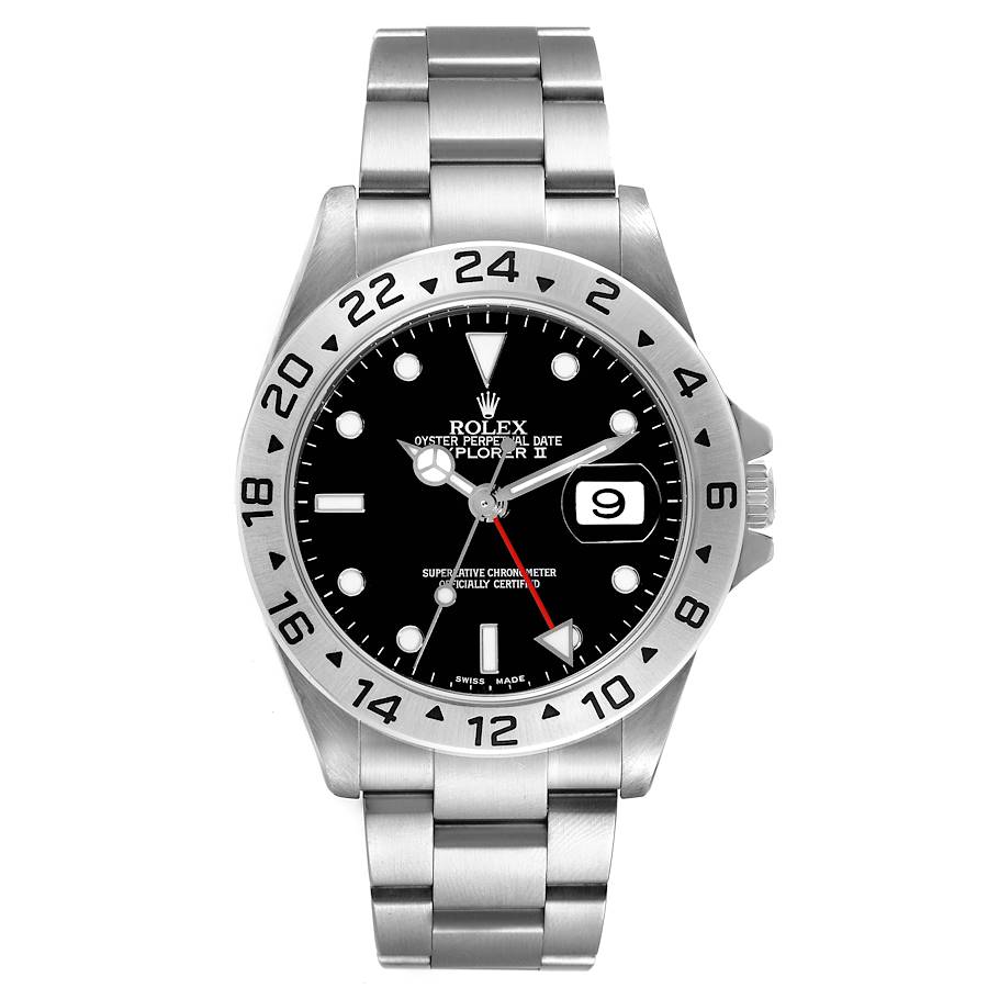 Rolex Explorer Stainless Steel 16570 Stock 52599 SwissWatchExpo