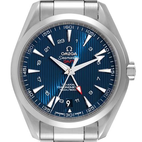 Photo of Omega Seamaster Aqua Terra GMT Co-Axial Watch 231.10.43.22.03.001 Box Card