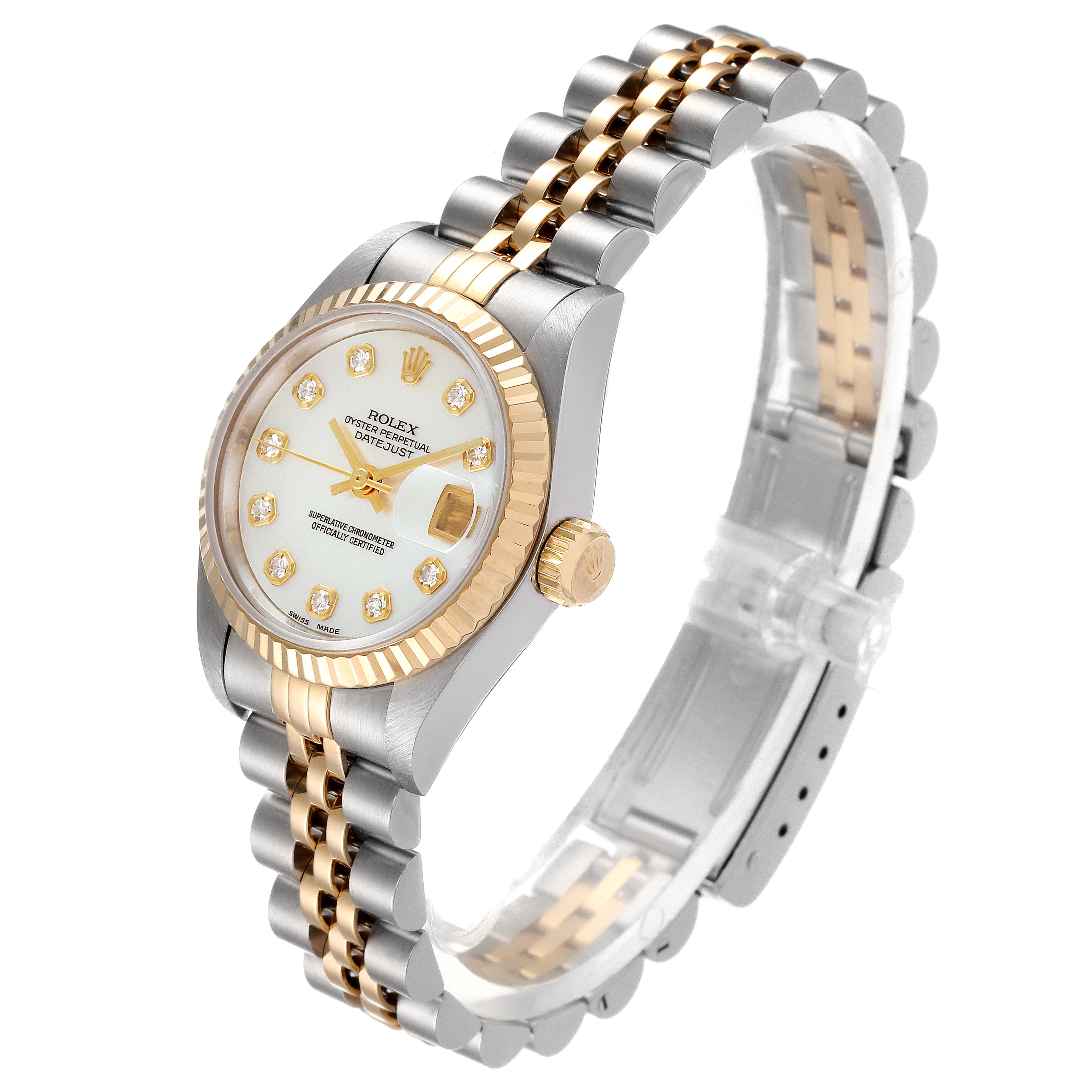 rolex mop datejust