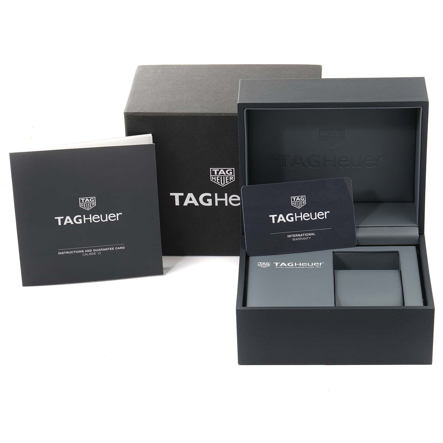 Tag Heuer Monaco Grey Dial Limited Steel Mens Watch CAW211J Box Card ...