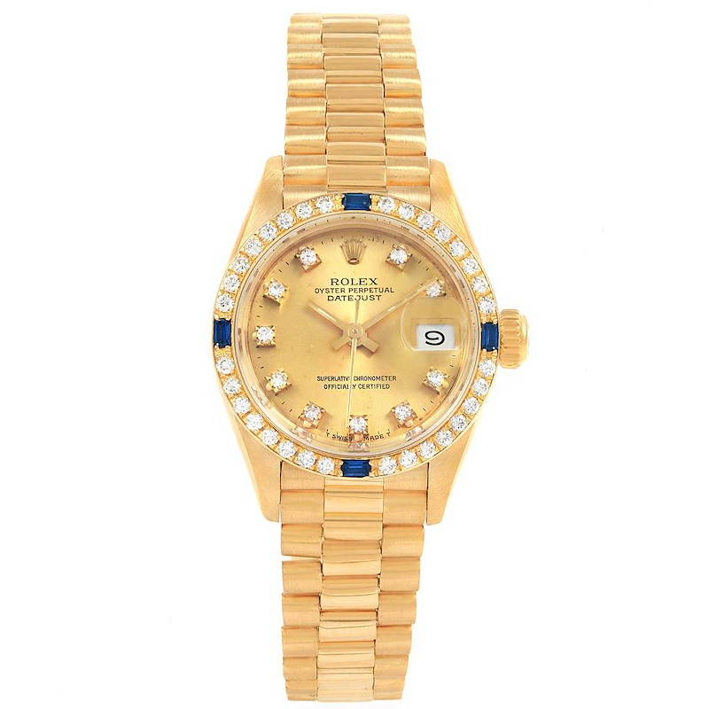 純正 ROLEX DATEJUST 69178 79178 YG FZ8644 Buy Used Rolex Lady Datejust 79178 | Bob's Watches - Sku: 169179
