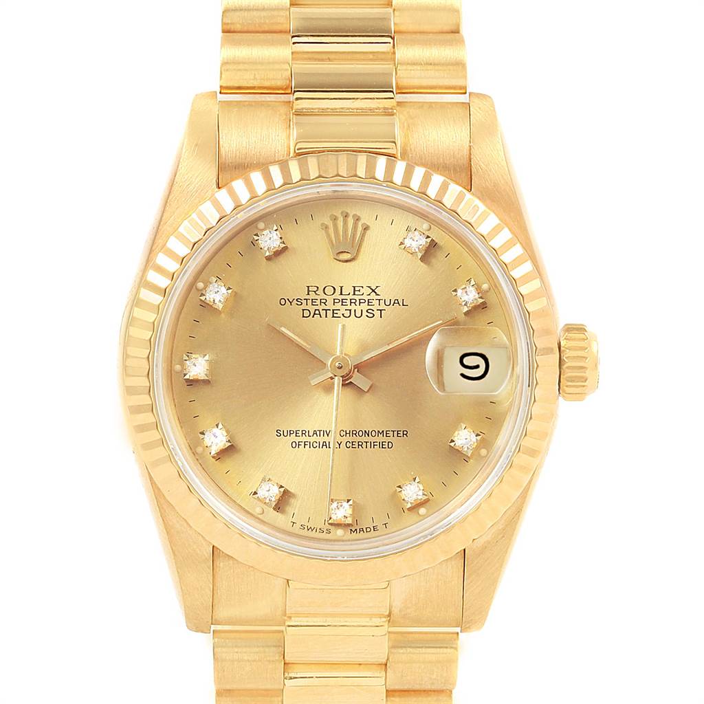 rolex 18 carat gold watch price
