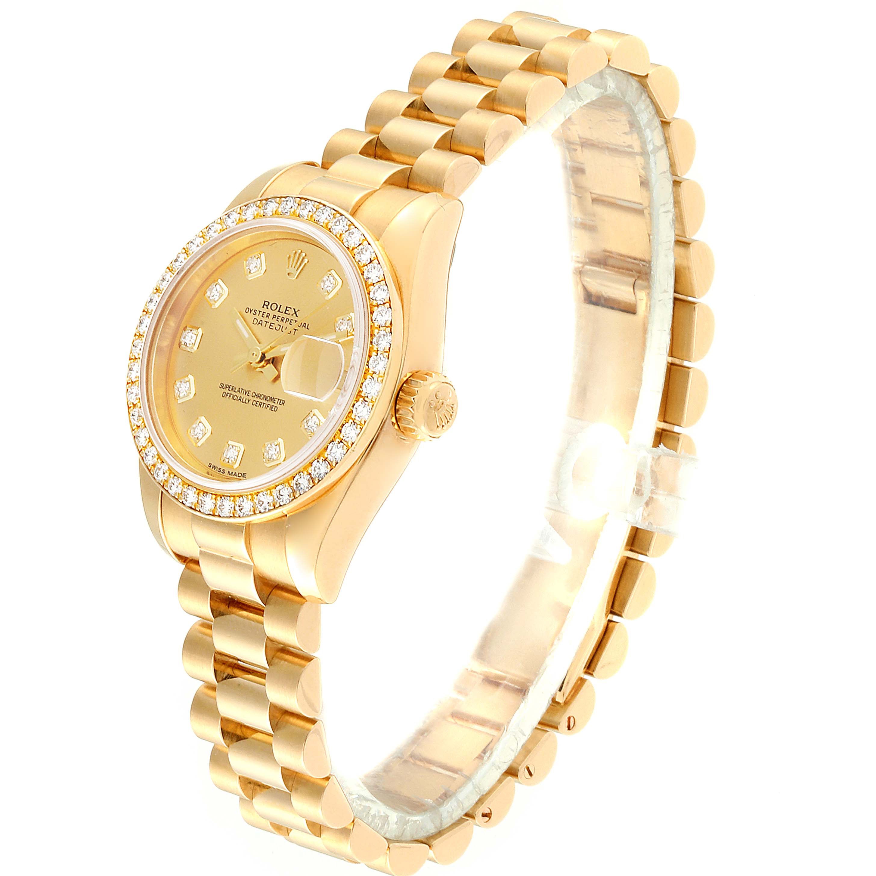 rolex ladies datejust president