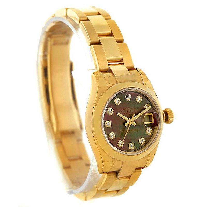 Rolex President Ladies 18k Yellow Gold Watch 179168 Unworn SwissWatchExpo