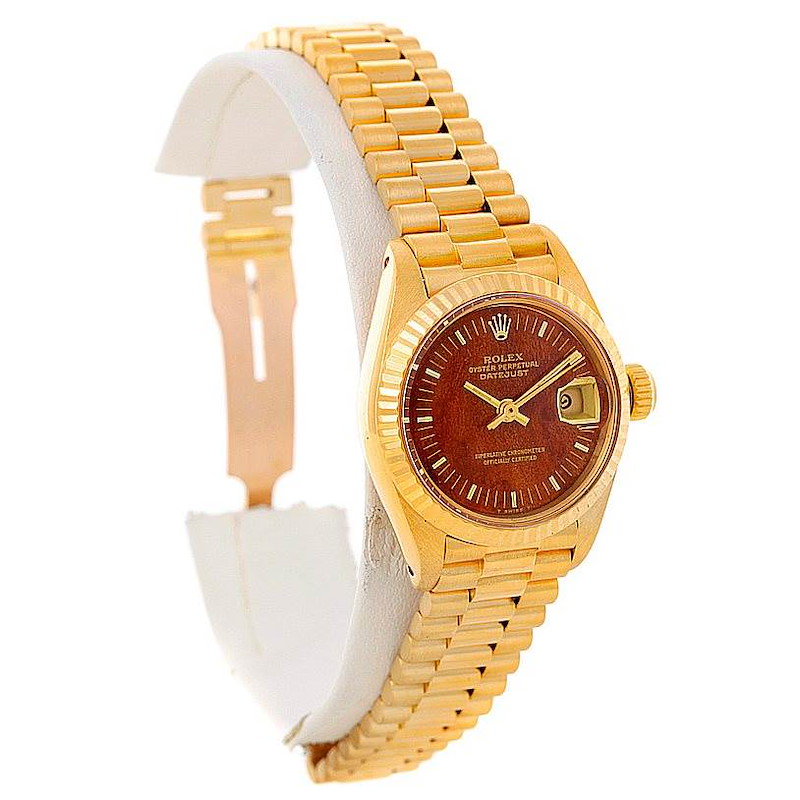 Rolex President Ladies 18k Yellow Gold Watch 6917 SwissWatchExpo