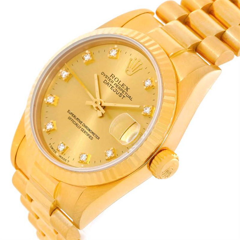datejust 18k gold