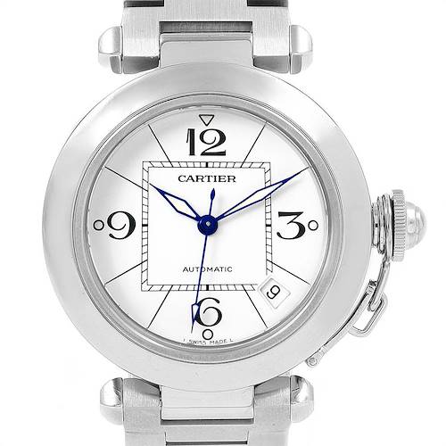 Photo of Cartier Pasha C White Dial Automatic Steel Unisex Watch W31074M7