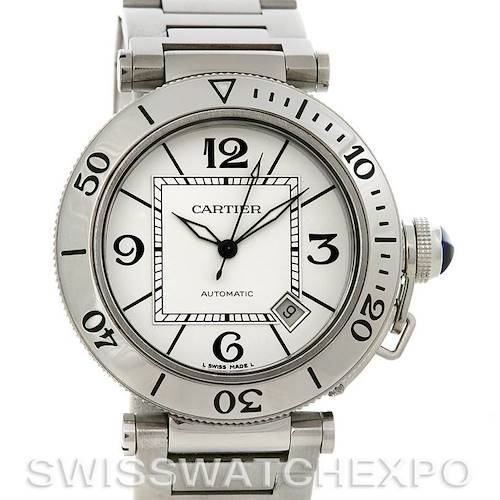 Photo of Cartier Pasha Seatimer Steel Watch W31080M7