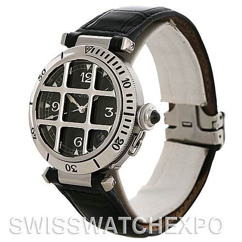 Cartier Pasha Grille 38.0 mm Watch W3105255 SwissWatchExpo