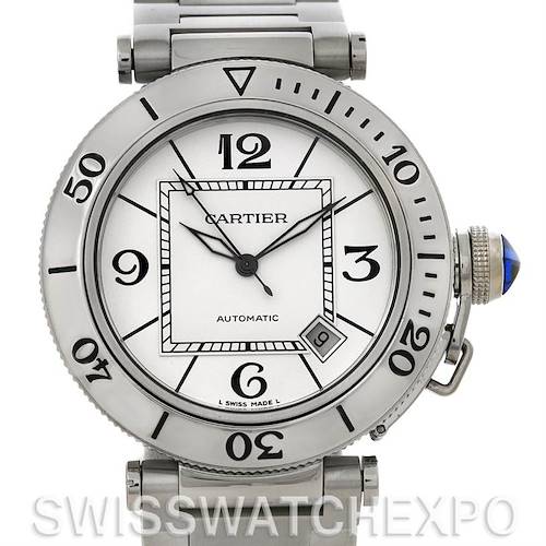 Photo of Cartier Pasha Seatimer Steel Watch W31080M7