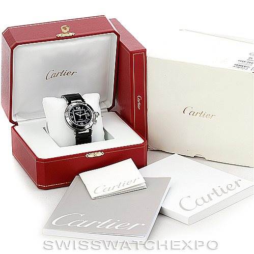 Cartier Pasha Seatimer Mens Watch W31077U2 | SwissWatchExpo