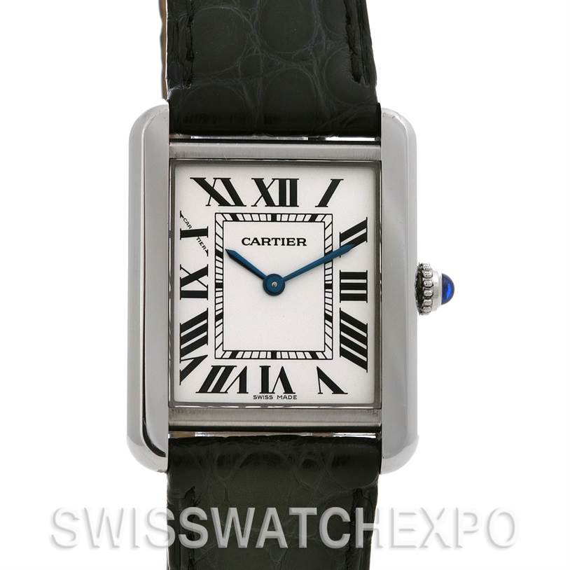 Cartier Tank Solo Ladies Steel Watch 