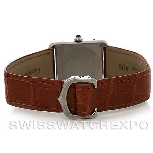 Cartier Tank Solo Ladies Steel Watch W5200005 | SwissWatchExpo