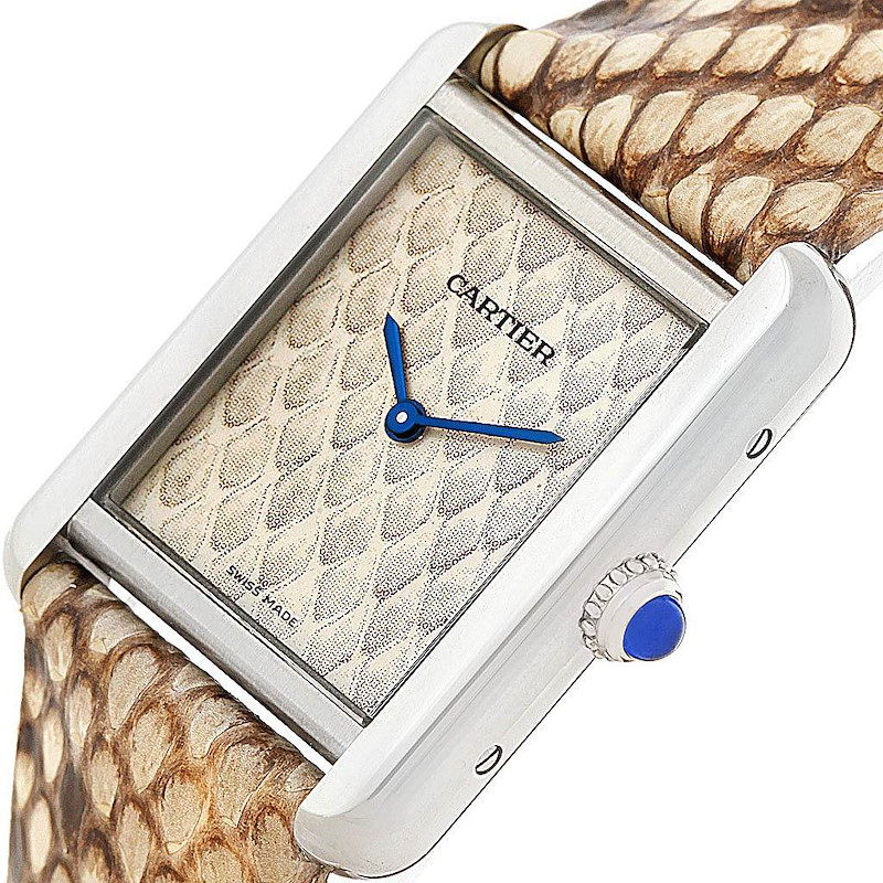 Cartier Tank Solo Stainless Steel W5200020 | Stock 8221 | SwissWatchExpo