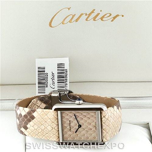Cartier Tank Solo Stainless Steel W5200020 | Stock 8225 | SwissWatchExpo